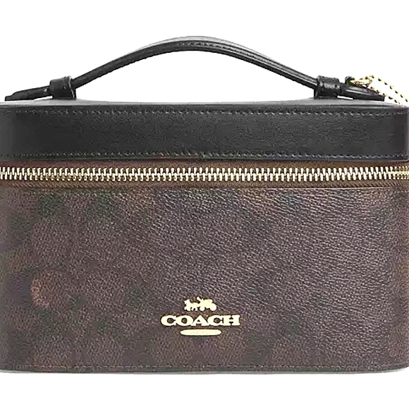 Coach Signature Cosmetic Case - Picture 1 of 11